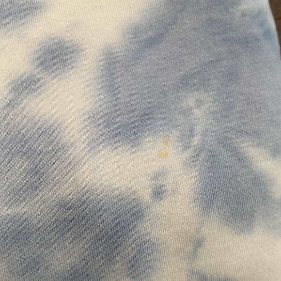 Aerie Light Blue and White Tie-Dye Hoodie - Picture 9 of 9